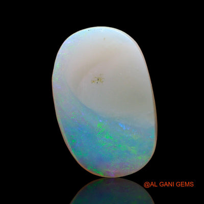 3.00 Cts Natural Australian Fire Opal Oval Cabochon Loose Gemstone For Jewelry 16x10x2 mm AD-436