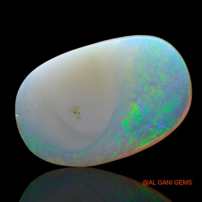 3.00 Cts Natural Australian Fire Opal Oval Cabochon Loose Gemstone For Jewelry 16x10x2 mm AD-436