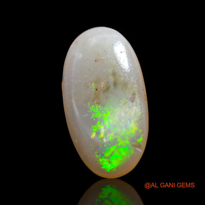 3.00 Cts Natural Australian Fire Opal Loose Gemstone Oval Cabochon 17x9x3 mm AD-438