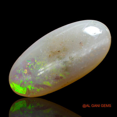 3.00 Cts Natural Australian Fire Opal Loose Gemstone Oval Cabochon 17x9x3 mm AD-438