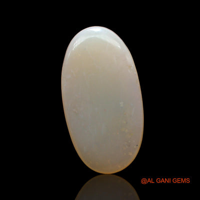 3.00 Cts Natural Australian Fire Opal Loose Gemstone Oval Cabochon 17x9x3 mm AD-438