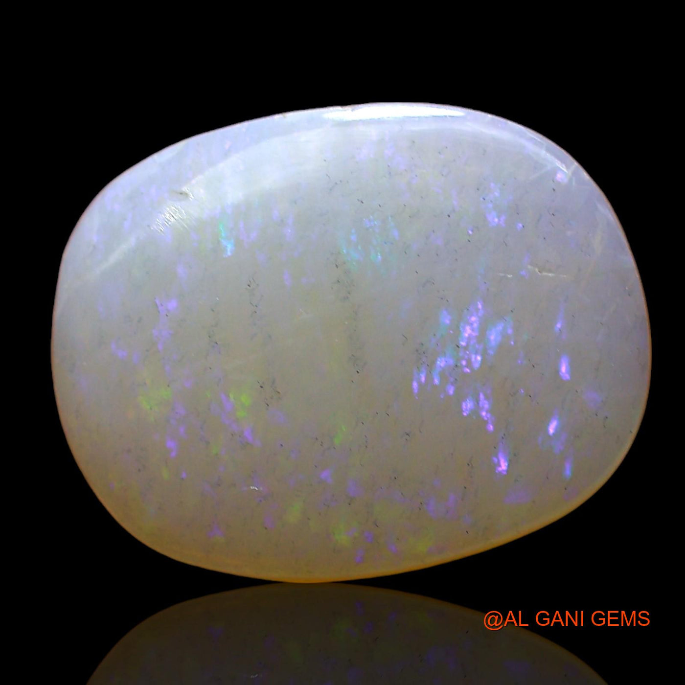3.00 Cts Natural Australian Fire Opal Oval Cabochon Loose Gemstone For Jewelry 15x11x3 mm AD-439