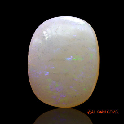3.00 Cts Natural Australian Fire Opal Oval Cabochon Loose Gemstone For Jewelry 15x11x3 mm AD-439