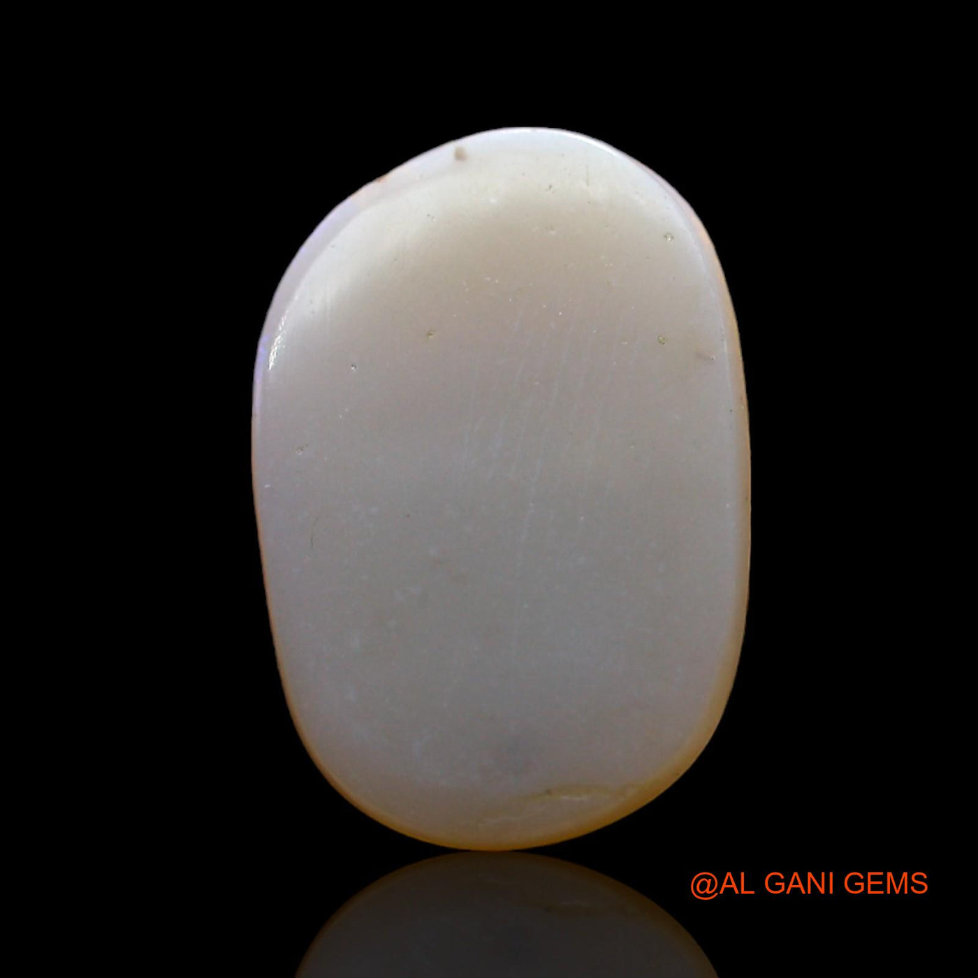 Natural Fire Opal Gemstone 2.00 Cts Loose Oval Cabochon From Australia 14x10x2 mm AD-43