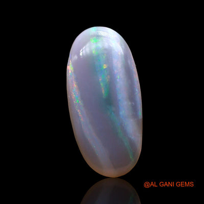 Natural Untreated Fire Opal Loose Gemstone Oval Cabochon From Australia 3.00 Cts 17x8x3 mm AD-440