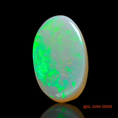 Natural Untreated Fire Opal Loose Gemstone Oval Cabochon From Australia 3.00 Cts 16x9x3 mm AD-442