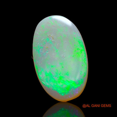 Natural Untreated Fire Opal Loose Gemstone Oval Cabochon From Australia 3.00 Cts 16x9x3 mm AD-442