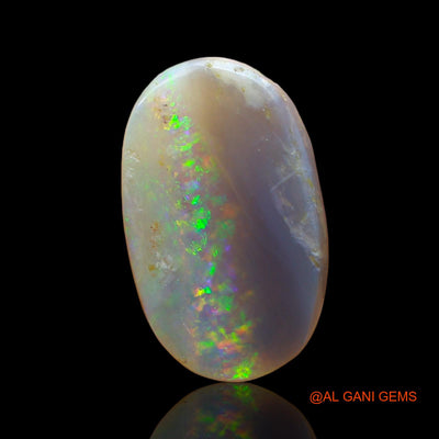 3.00 Cts Natural Australian Fire Opal Loose Gemstone Oval Cabochon 16x9x3 mm AD-447