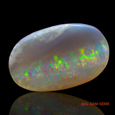 3.00 Cts Natural Australian Fire Opal Loose Gemstone Oval Cabochon 16x9x3 mm AD-447