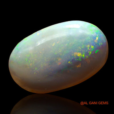 3.00 Cts Natural Australian Fire Opal Loose Gemstone Oval Cabochon 16x9x3 mm AD-447