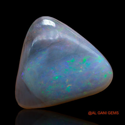 3.00 Cts Natural Australian Fire Opal Trillion Cabochon Loose Gemstone For Jewelry 13x12x3 mm AD-449