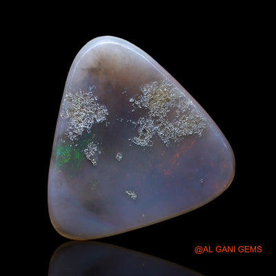 3.00 Cts Natural Australian Fire Opal Trillion Cabochon Loose Gemstone For Jewelry 13x12x3 mm AD-449