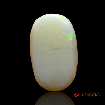 Natural Untreated Fire Opal Loose Gemstone Oval Cabochon From Australia 5.00 Cts 15x9x5 mm AD-44