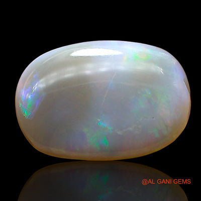 4.00 Cts Unheated Australian Fire Opal Loose Gemstone Oval Cabochon Natural 15x10x3 mm AD-450