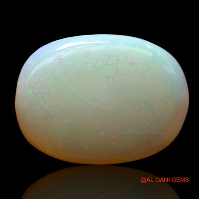 Natural Fire Opal Gemstone 4.00 Cts Loose Oval Cabochon From Australia 12x11x3 mm AD-451