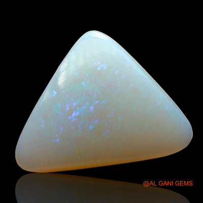 3.00 Cts Natural Australian Fire Opal Trillion Cabochon Loose Gemstone For Jewelry 13x11x3 mm AD-453
