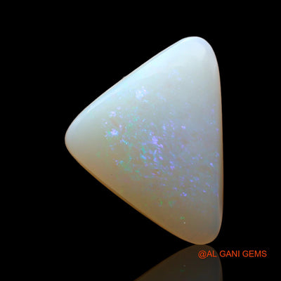 3.00 Cts Natural Australian Fire Opal Trillion Cabochon Loose Gemstone For Jewelry 13x11x3 mm AD-453