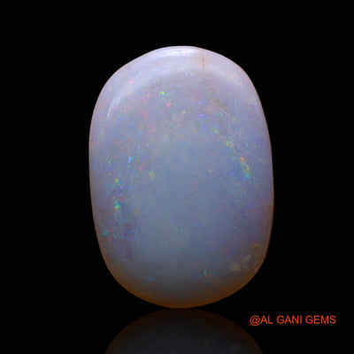 3.00 Cts Natural Australian Fire Opal Loose Gemstone Oval Cabochon 15x10x2 mm AD-454
