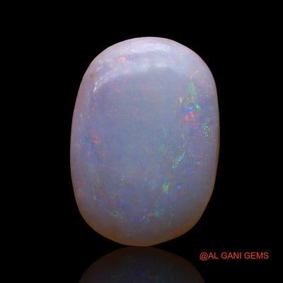 3.00 Cts Natural Australian Fire Opal Loose Gemstone Oval Cabochon 15x10x2 mm AD-454