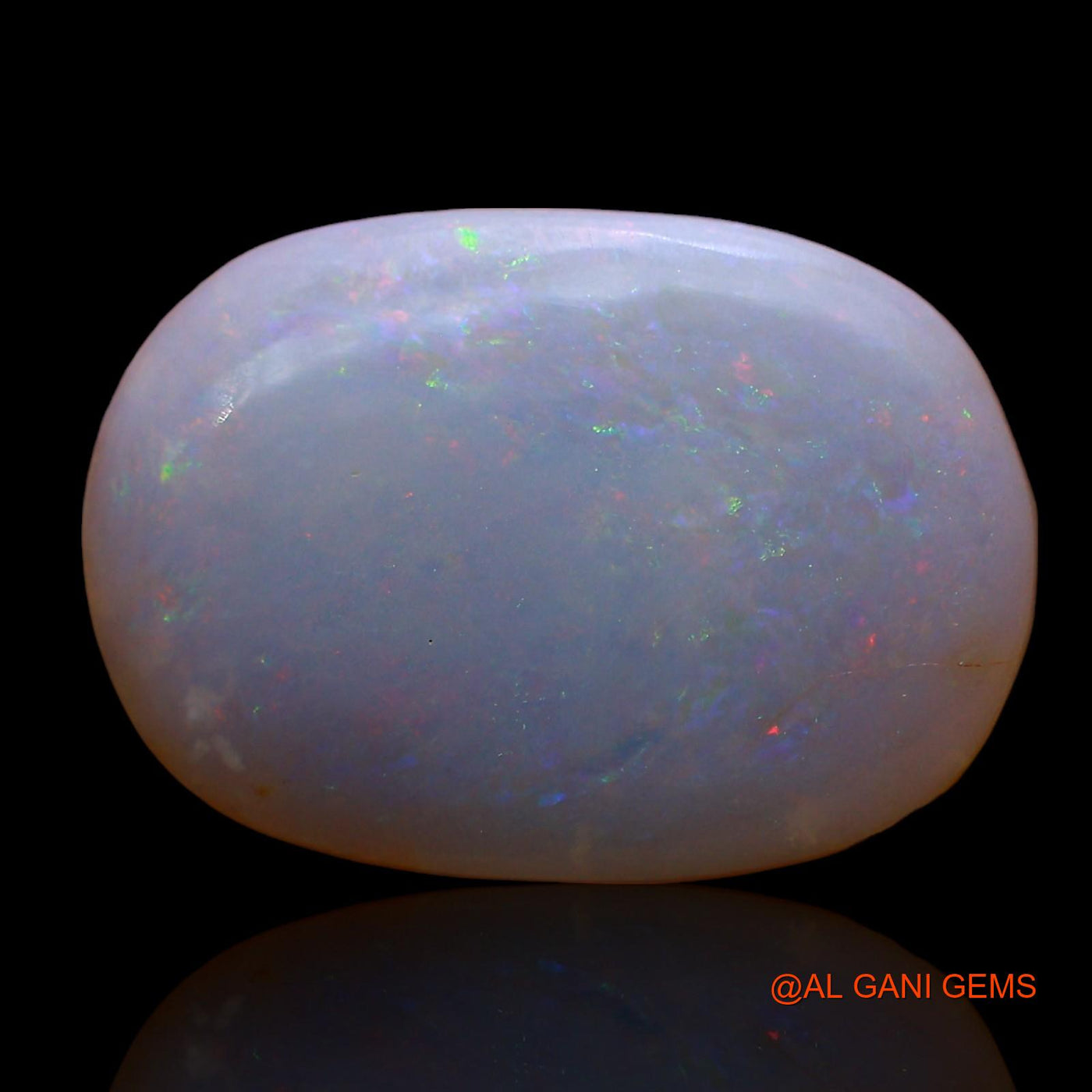 3.00 Cts Natural Australian Fire Opal Loose Gemstone Oval Cabochon 15x10x2 mm AD-454