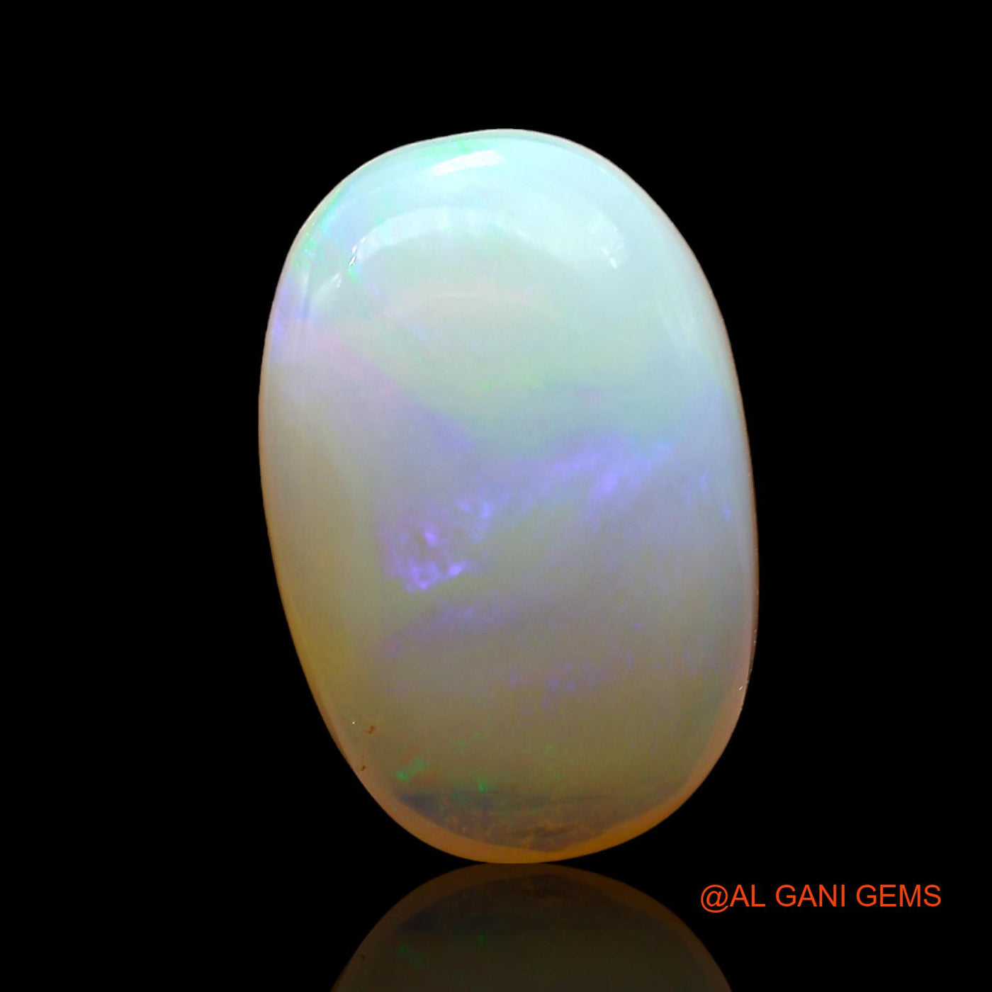 5.00 Cts Natural Australian Fire Opal Oval Cabochon Loose Gemstone For Jewelry 15x10x3 mm AD-455