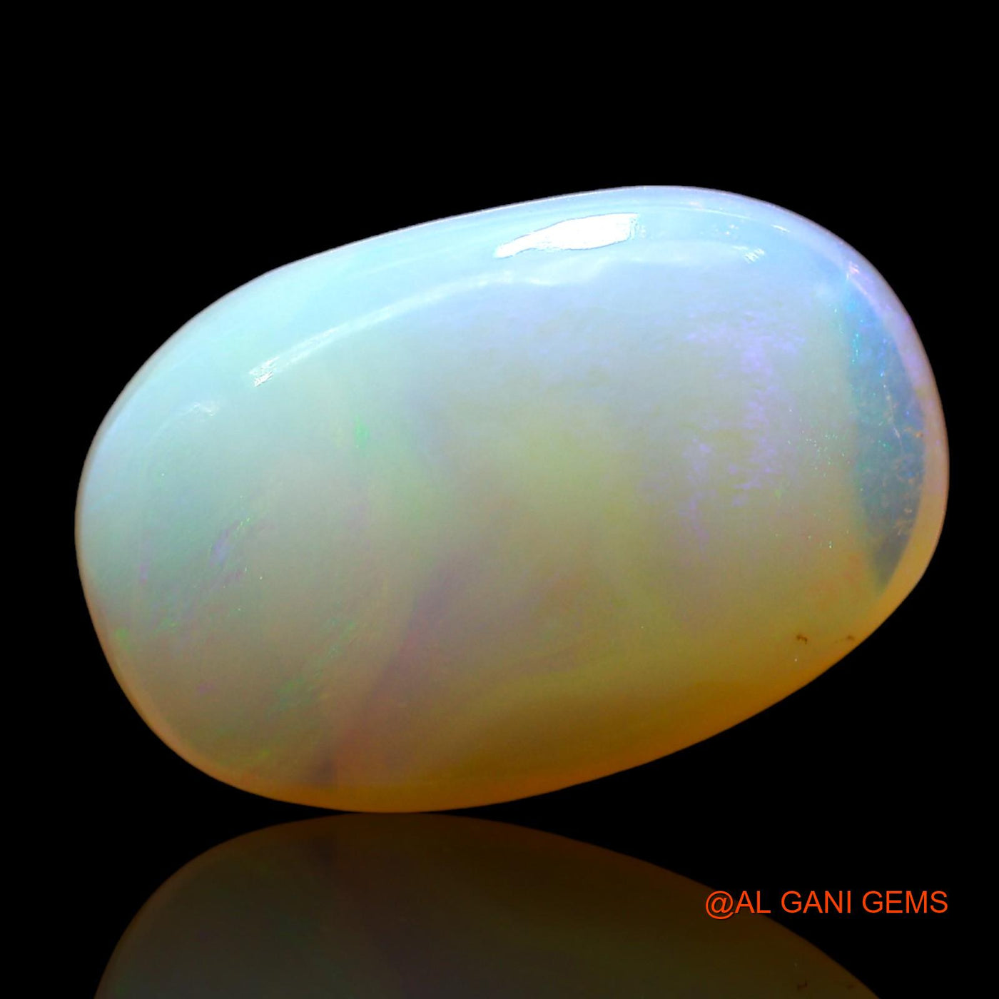 5.00 Cts Natural Australian Fire Opal Oval Cabochon Loose Gemstone For Jewelry 15x10x3 mm AD-455