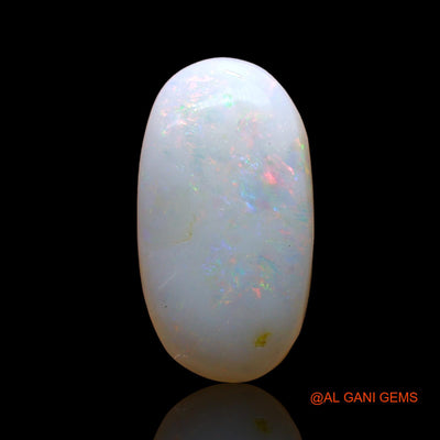 Natural Untreated Fire Opal Loose Gemstone Oval Cabochon From Australia 3.00 Cts 16x9x3 mm AD-456