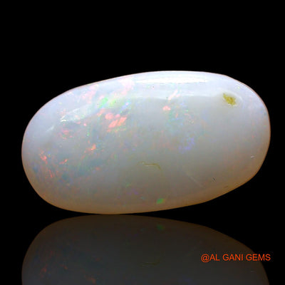 Natural Untreated Fire Opal Loose Gemstone Oval Cabochon From Australia 3.00 Cts 16x9x3 mm AD-456