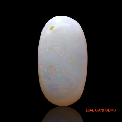Natural Untreated Fire Opal Loose Gemstone Oval Cabochon From Australia 3.00 Cts 16x9x3 mm AD-456