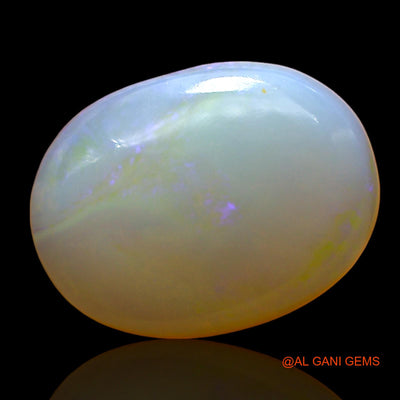 Natural Untreated Fire Opal Loose Gemstone Oval Cabochon From Australia 4.00 Cts 14x11x3 mm AD-458