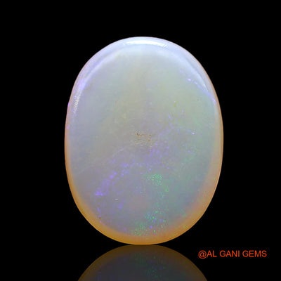 Natural Untreated Fire Opal Loose Gemstone Oval Cabochon From Australia 4.00 Cts 14x11x3 mm AD-458