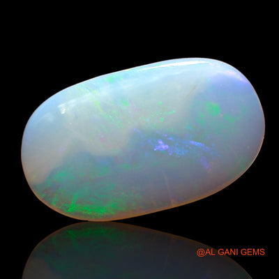 2.00 Cts Natural Australian Fire Opal Loose Gemstone Oval Cabochon 15x9x2 mm AD-459