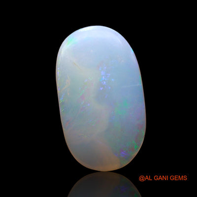 2.00 Cts Natural Australian Fire Opal Loose Gemstone Oval Cabochon 15x9x2 mm AD-459