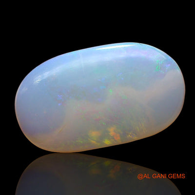 2.00 Cts Natural Australian Fire Opal Loose Gemstone Oval Cabochon 15x9x2 mm AD-459