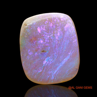 Natural Fire Opal Gemstone 2.00 Cts Loose Oval Cabochon From Australia 14x11x1 mm AD-460