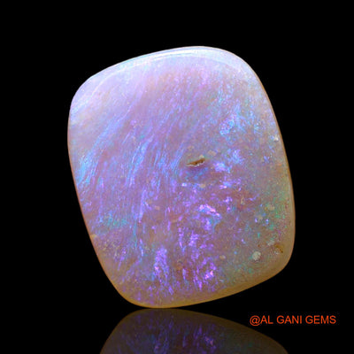 Natural Fire Opal Gemstone 2.00 Cts Loose Oval Cabochon From Australia 14x11x1 mm AD-460