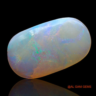2.00 Cts Natural Australian Fire Opal Loose Gemstone Oval Cabochon 16x9x2 mm AD-461