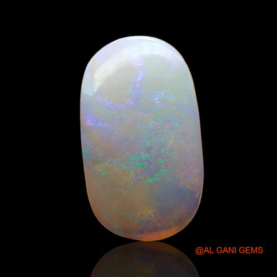 2.00 Cts Natural Australian Fire Opal Loose Gemstone Oval Cabochon 16x9x2 mm AD-461