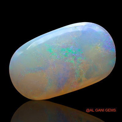 2.00 Cts Natural Australian Fire Opal Loose Gemstone Oval Cabochon 16x9x2 mm AD-461