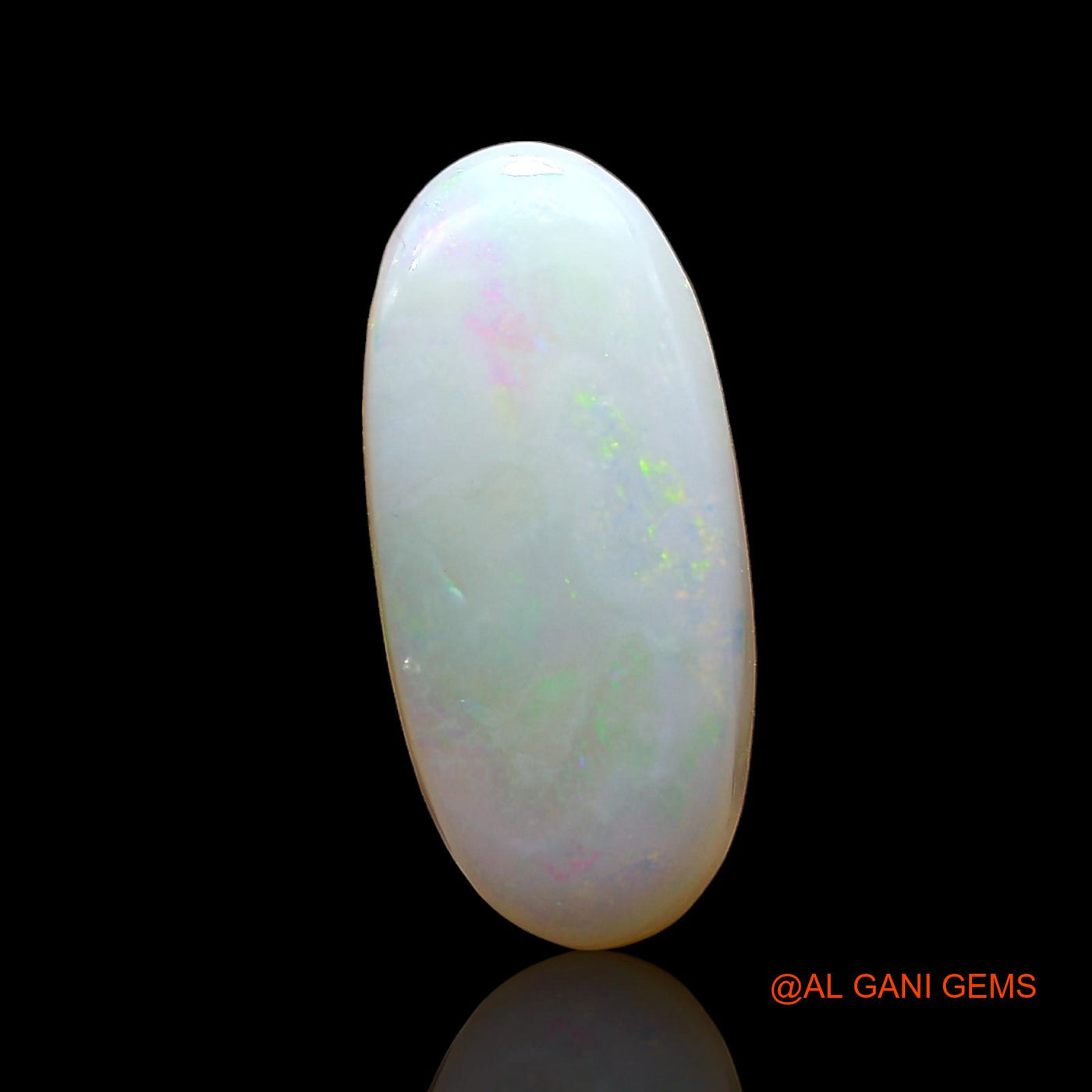 5.00 Cts Natural Australian Fire Opal Loose Gemstone Oval Cabochon 16x7x6 mm AD-463