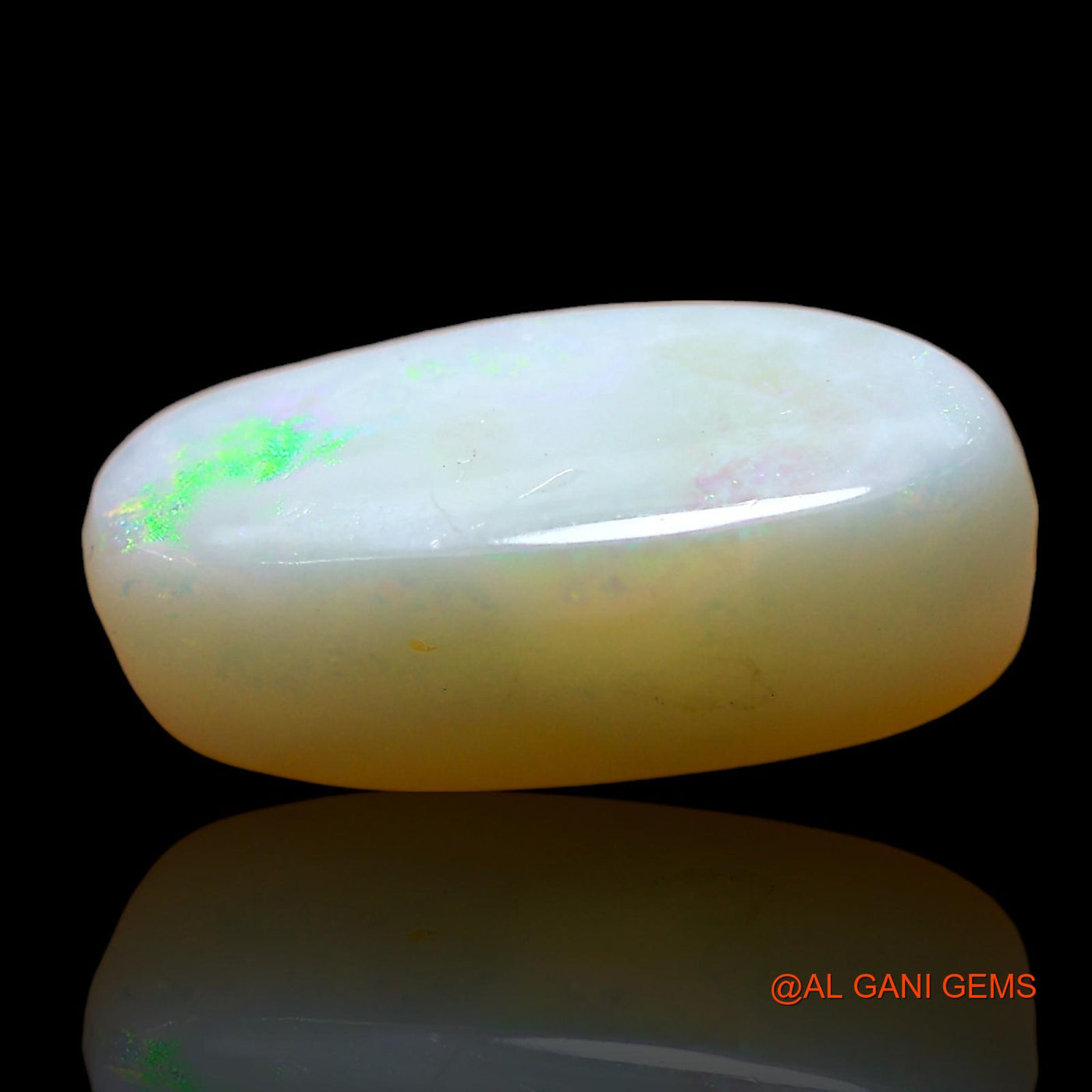 5.00 Cts Natural Australian Fire Opal Loose Gemstone Oval Cabochon 16x7x6 mm AD-463