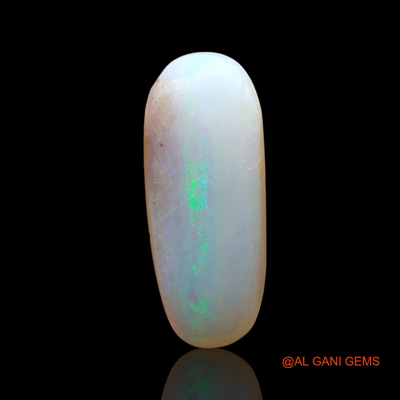 2.00 Cts Natural Australian Fire Opal Loose Gemstone Fancy Cabochon 18x7x2 mm AD-466
