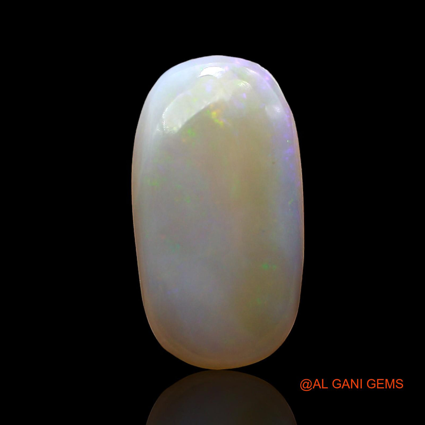 3.00 Cts Natural Australian Fire Opal Loose Gemstone Oval Cabochon 16x8x3 mm AD-467