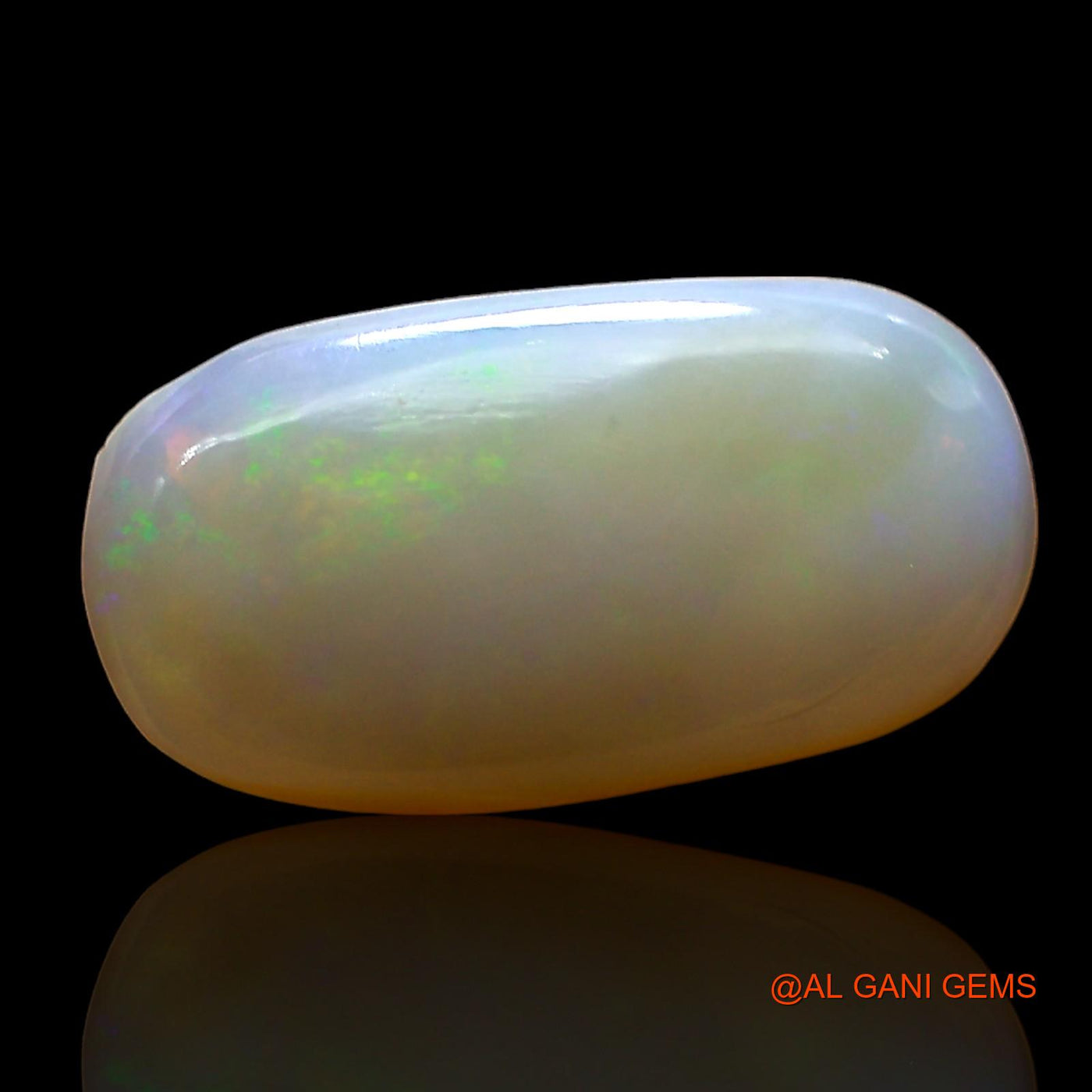 3.00 Cts Natural Australian Fire Opal Loose Gemstone Oval Cabochon 16x8x3 mm AD-467