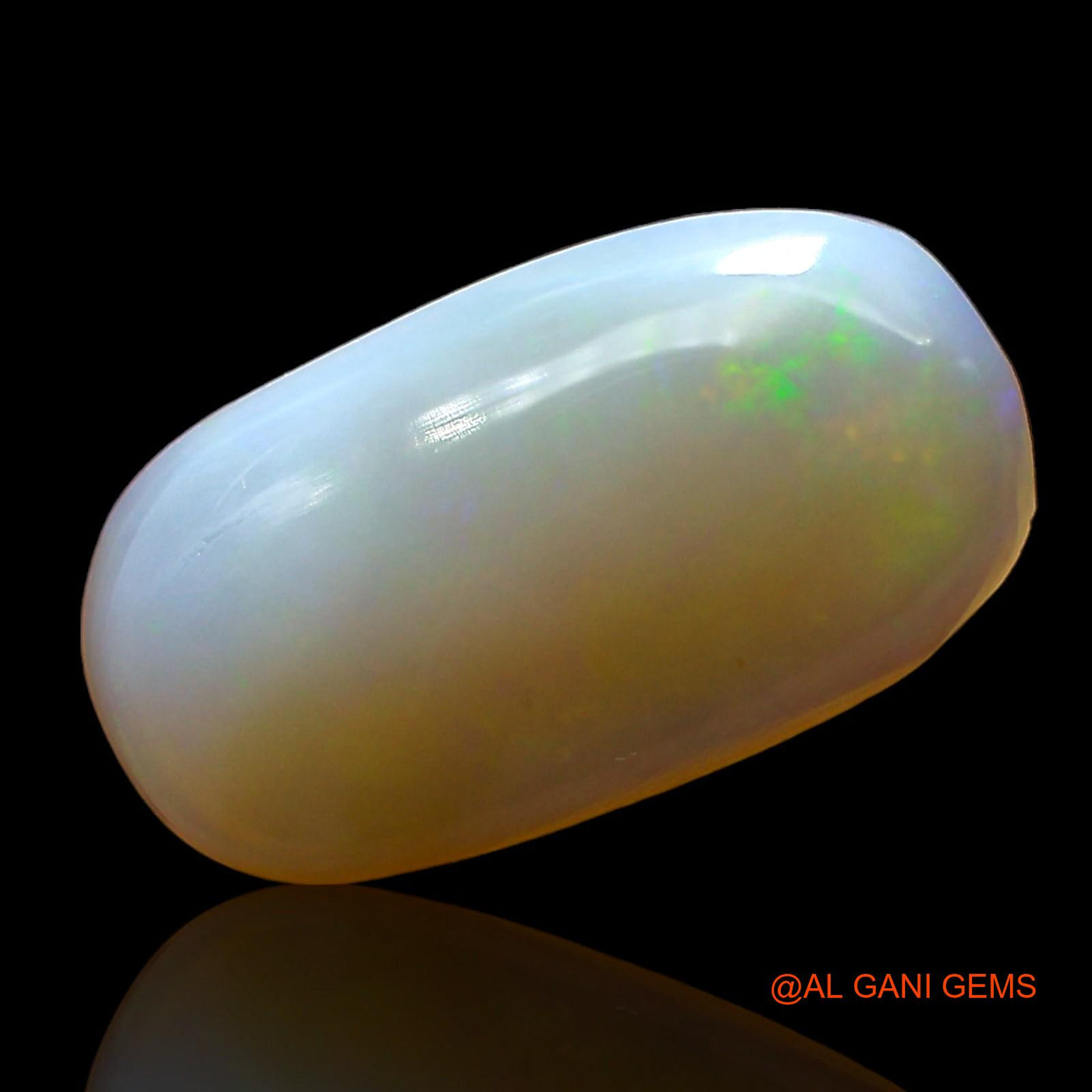 3.00 Cts Natural Australian Fire Opal Loose Gemstone Oval Cabochon 16x8x3 mm AD-467