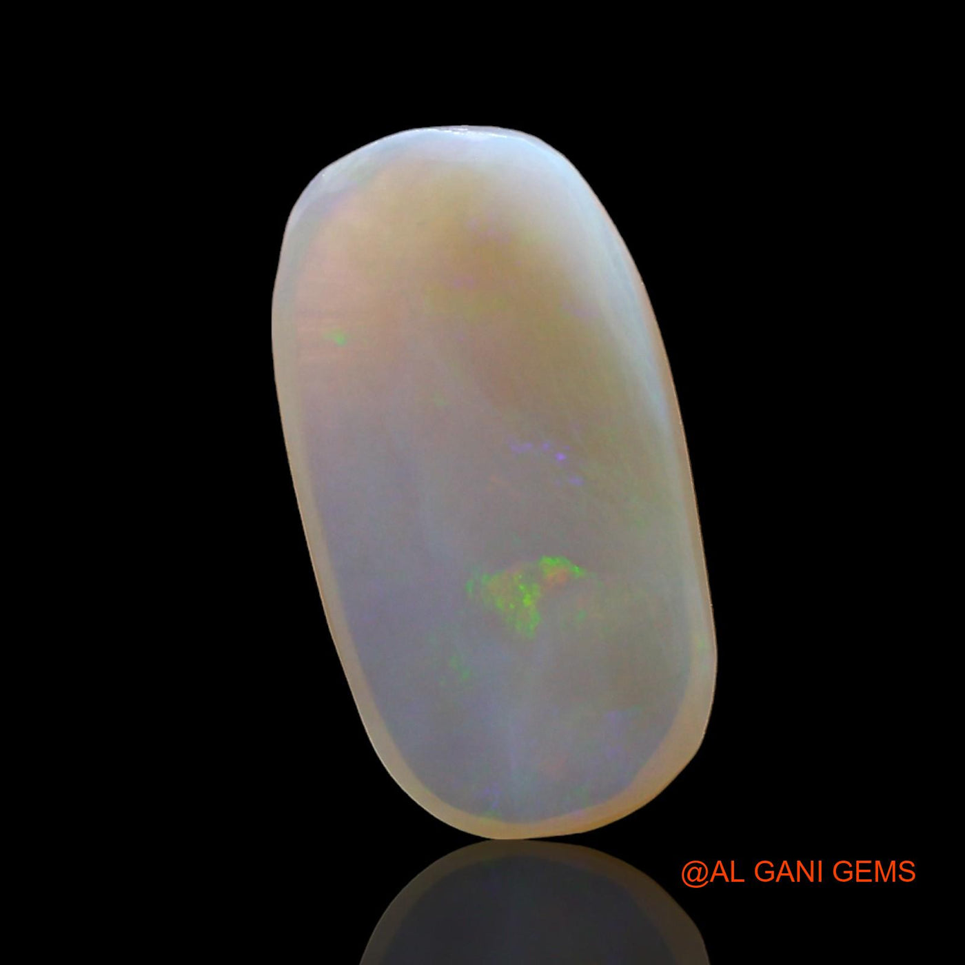 3.00 Cts Natural Australian Fire Opal Loose Gemstone Oval Cabochon 16x8x3 mm AD-467