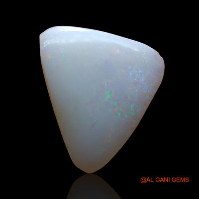 2.00 Cts Unheated Australian Fire Opal Loose Gemstone Trillion Cabochon Natural 13x11x2 mm AD-471