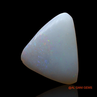 2.00 Cts Unheated Australian Fire Opal Loose Gemstone Trillion Cabochon Natural 13x11x2 mm AD-471