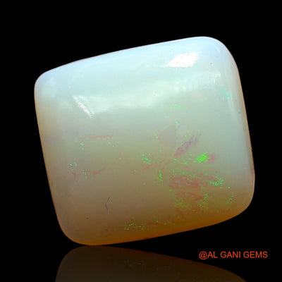 5.00 Cts Natural Australian Fire Opal Loose Gemstone Square Cabochon 12x11x4 mm AD-472