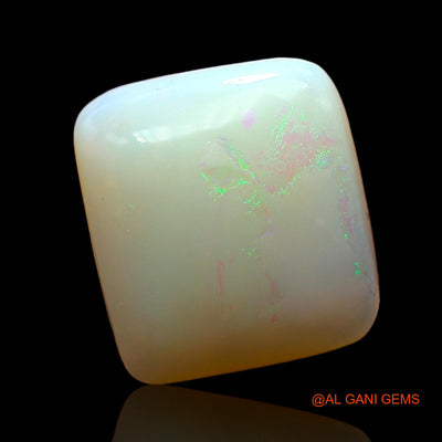 5.00 Cts Natural Australian Fire Opal Loose Gemstone Square Cabochon 12x11x4 mm AD-472